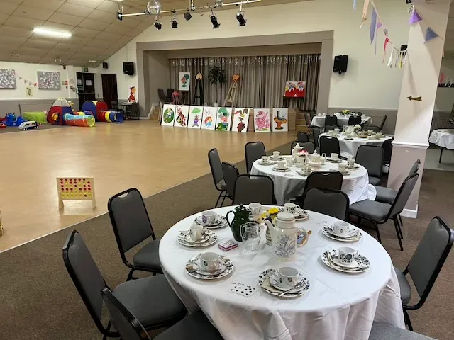 Afternoon tea party and toddler fun